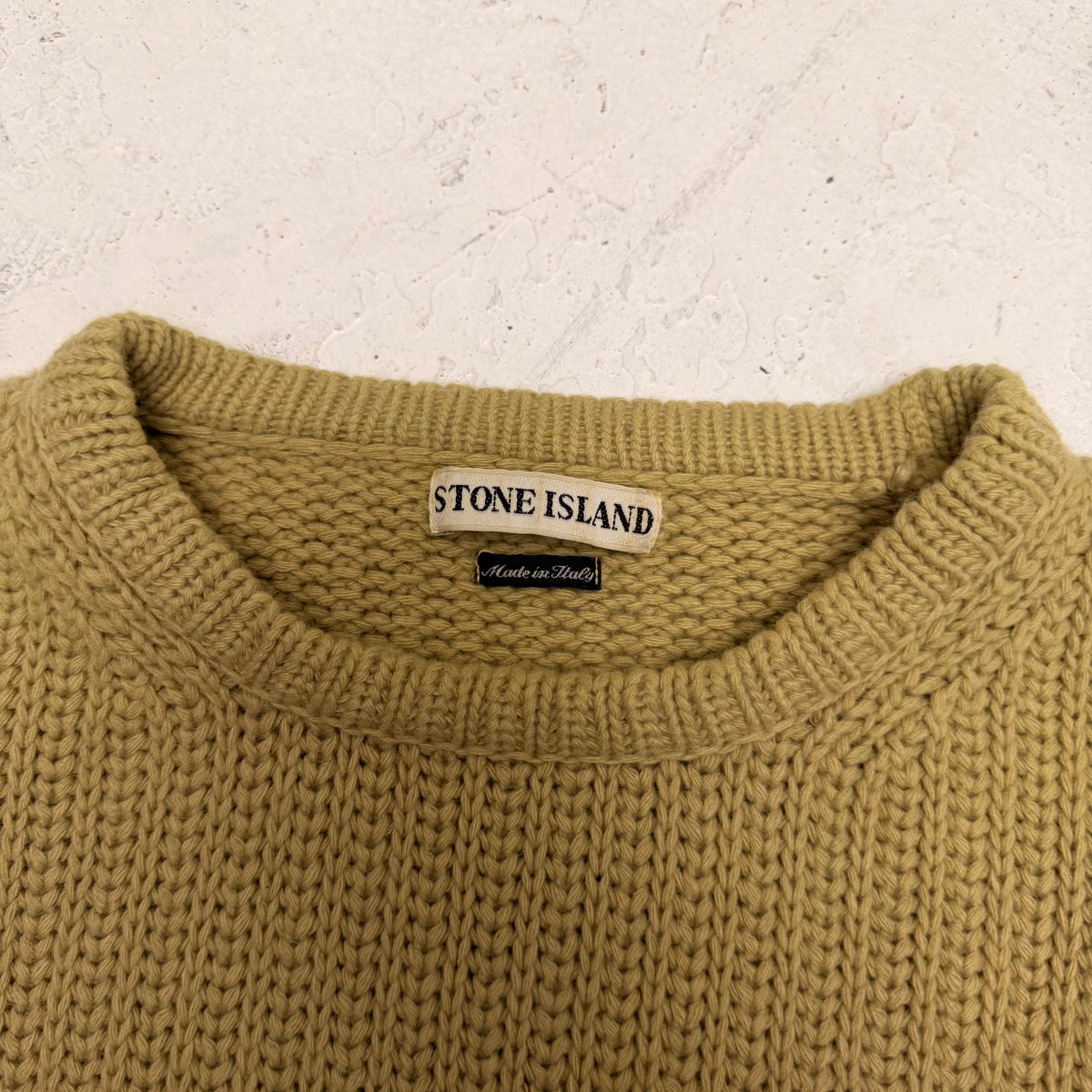 '90s Stone Chenille Knit Crewneck (XL)