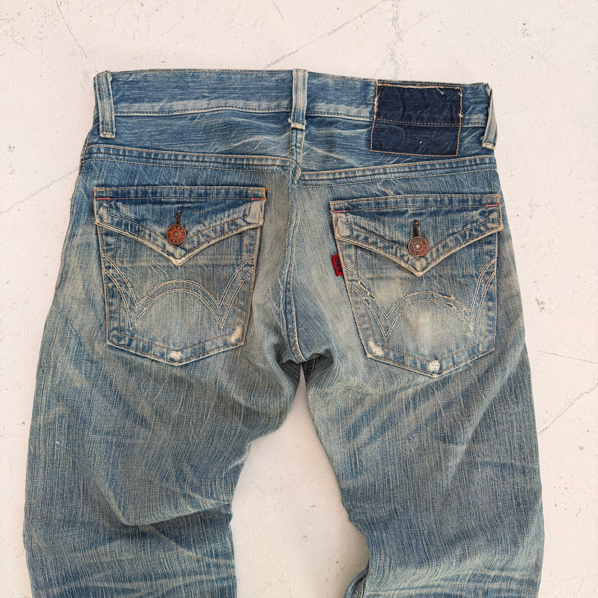 '00s Edwin Blue Trip Bootcut Jeans (30x30)