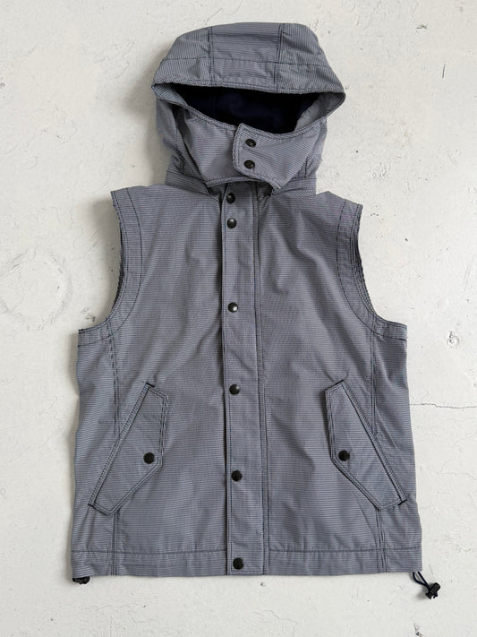 00s Burberry Black Label Gingham Plaid Gilet (M)