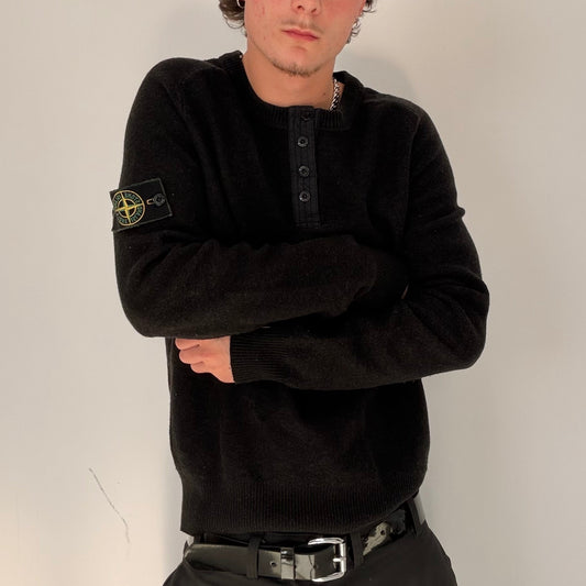 '00s Stone Island Wool Henley (S)