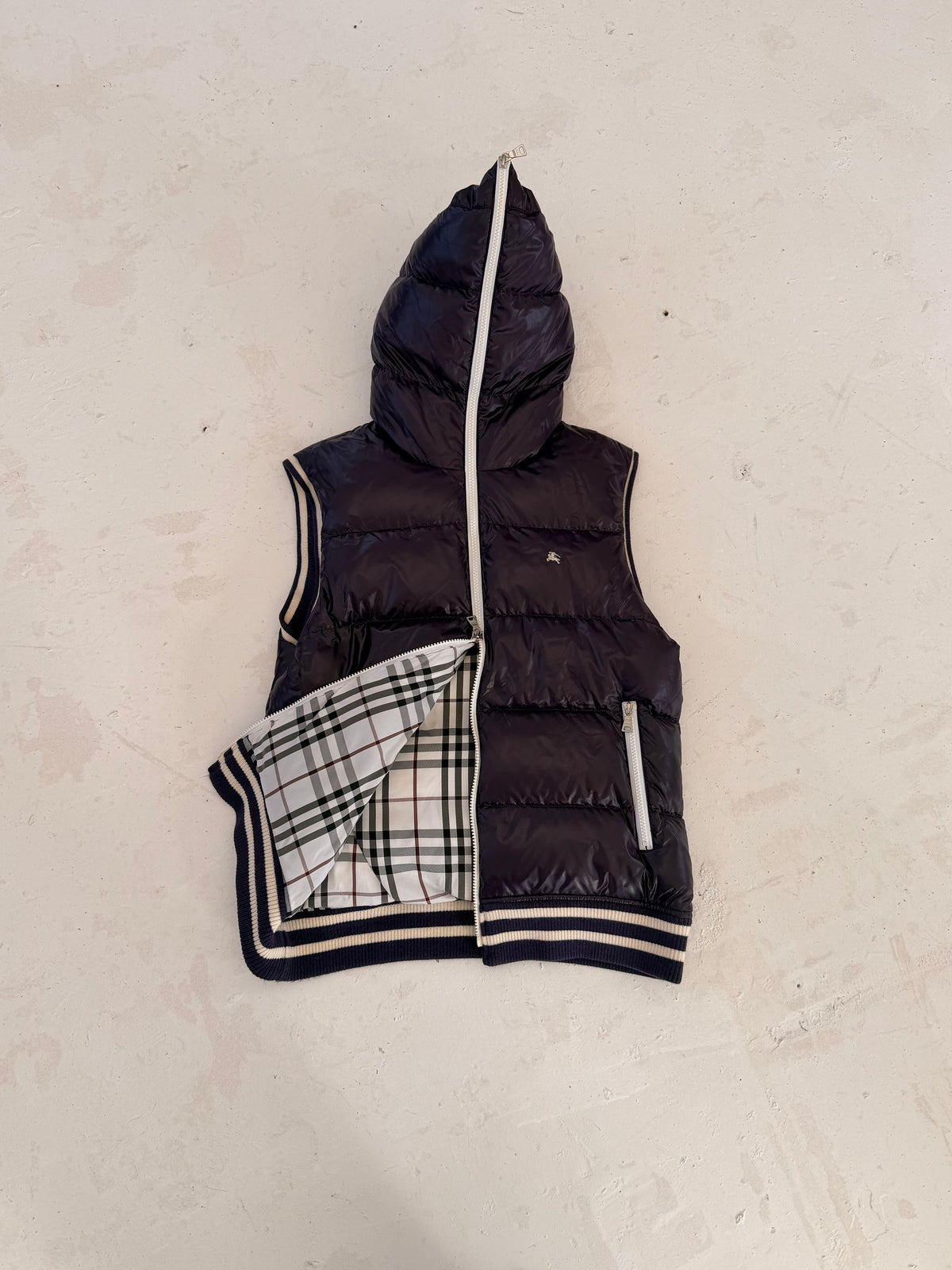 '00s Burberry Black Label Down Gilet (M)