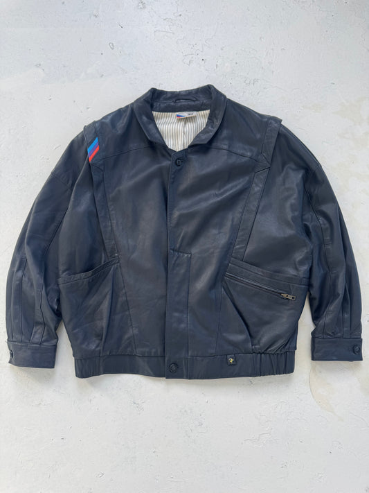 '80s BMW Motorsport Leather Jacket (M)