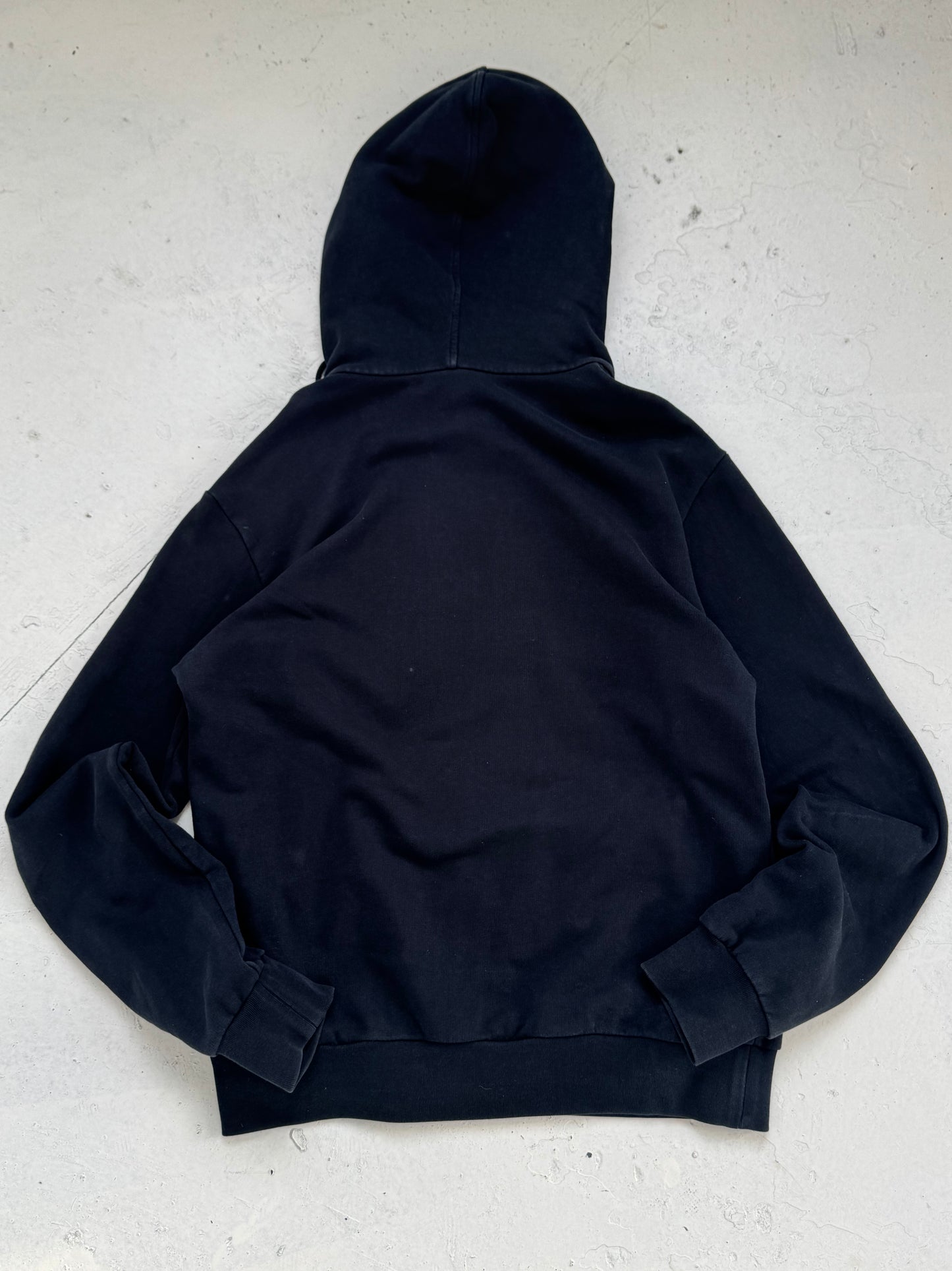 00s Dolce and Gabbana Plaid Lined Half Button Hoodie (M/L)