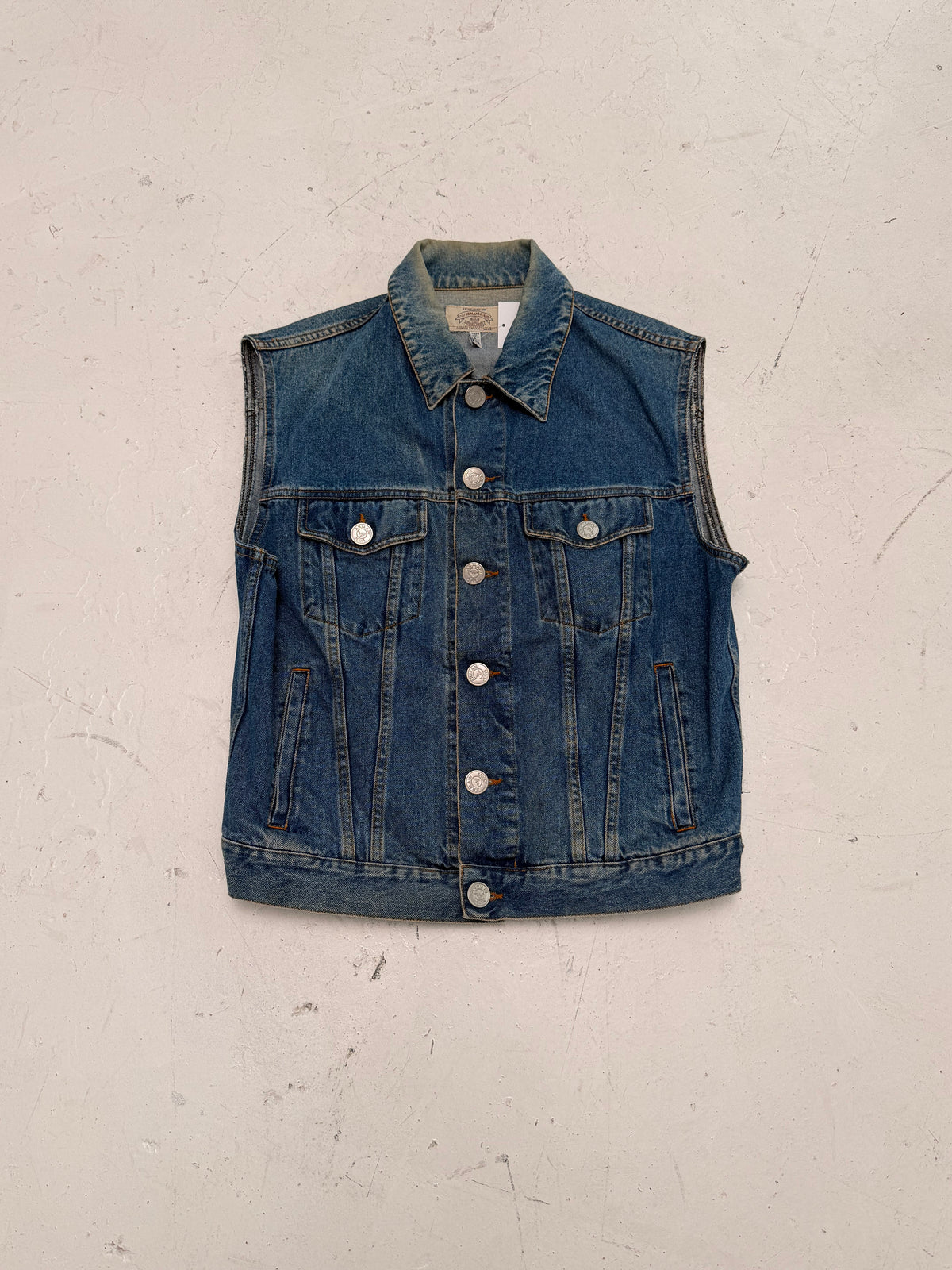 '90s Armani Jeans Denim Vest (S)