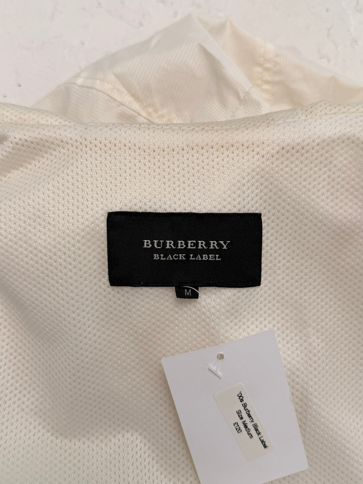 '00s Burberry Black Label Military Jacket White (M)