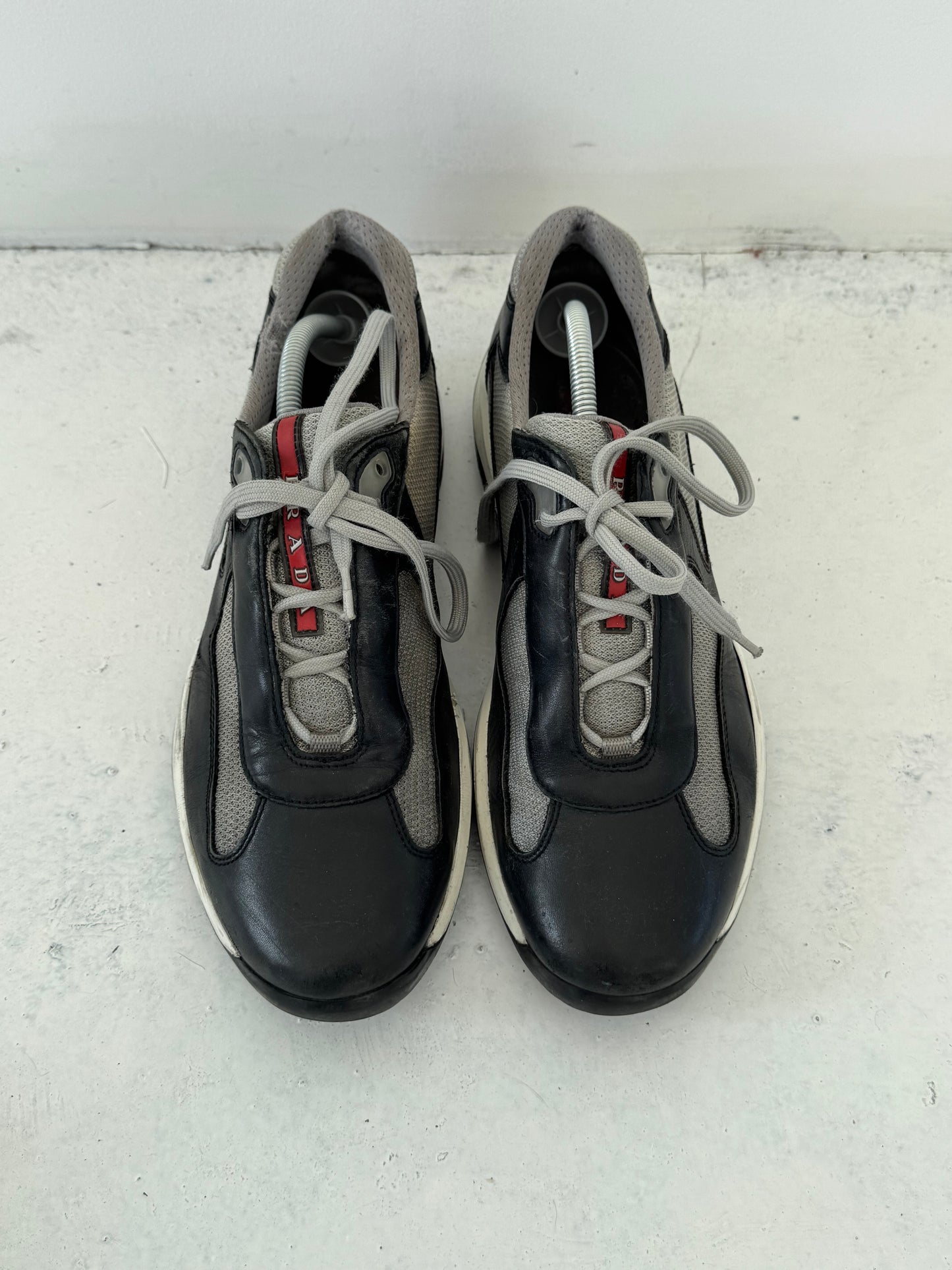 '00s Prada Americas Cup Leather Sneaker (UK 11)