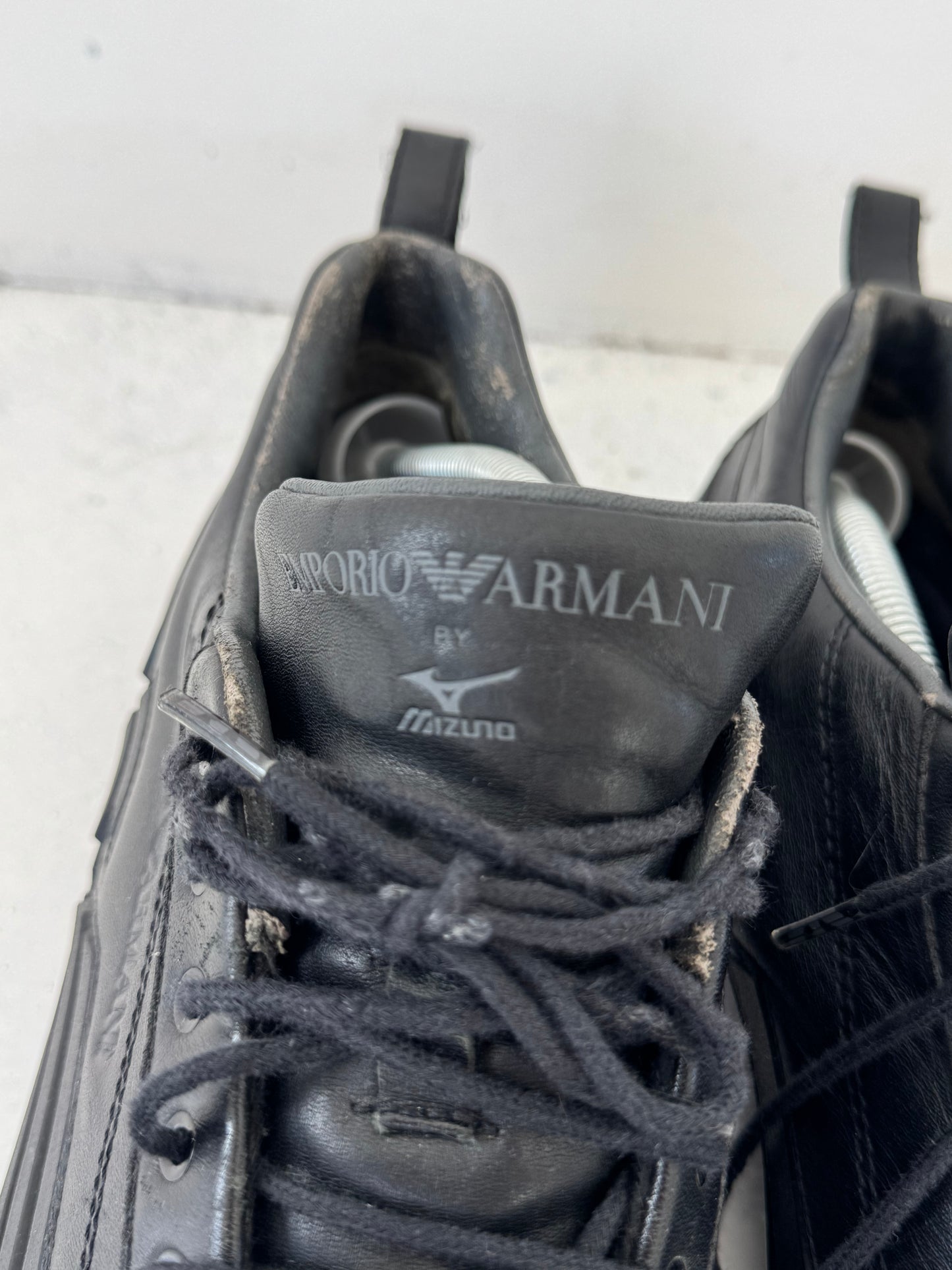 '06 Emporio Armani X Mizuno 'Eagle' Leather Sneaker (UK 11)