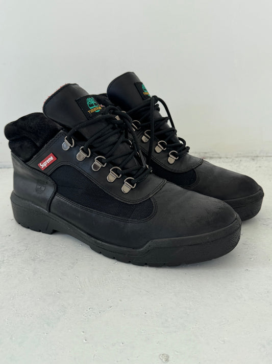 '14 Supreme X Timberland Field 'Box Logo' Hiking Boots (UK 10)