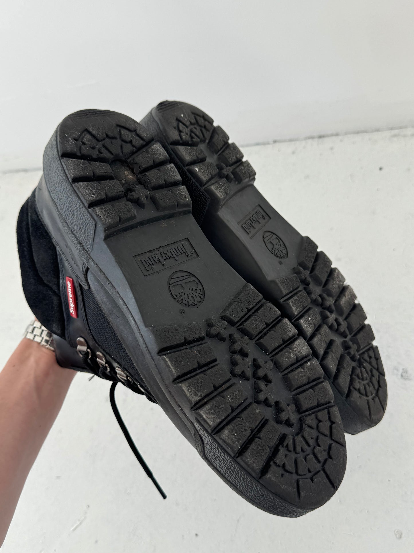 '14 Supreme X Timberland Field 'Box Logo' Hiking Boots (UK 10)