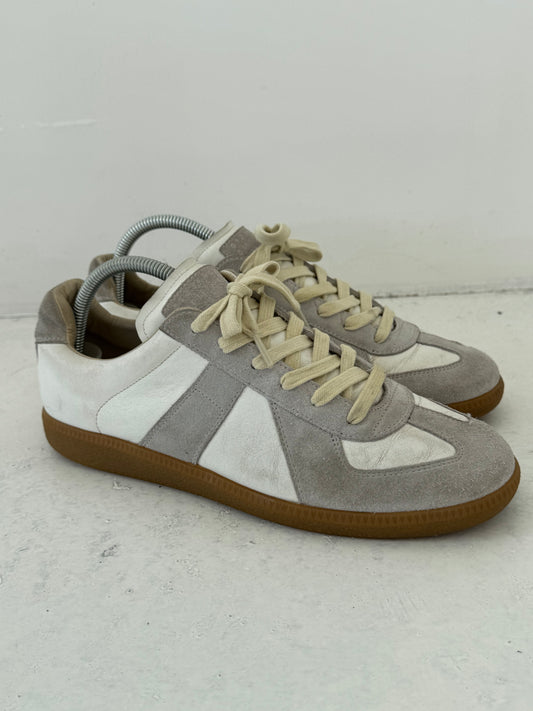 Maison Margiela Replica Gat Leather Suede Sneaker (UK 8)