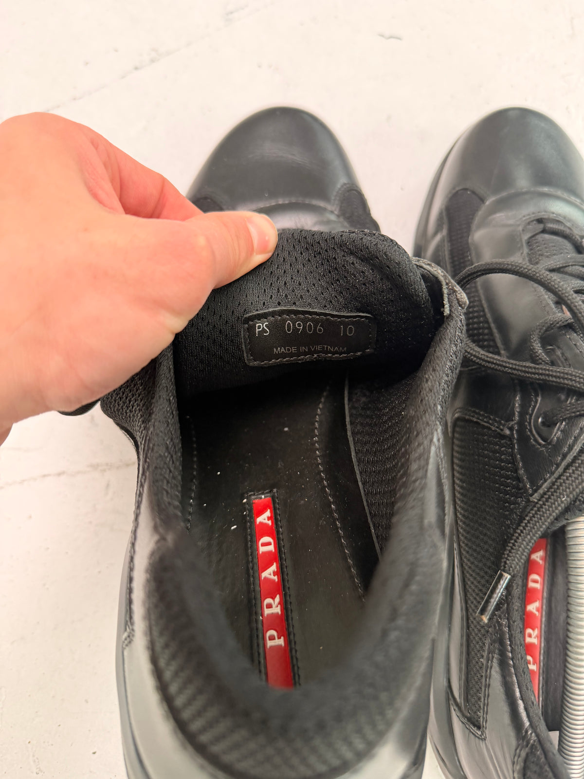 ‘00s Prada America Cups (UK10.5)