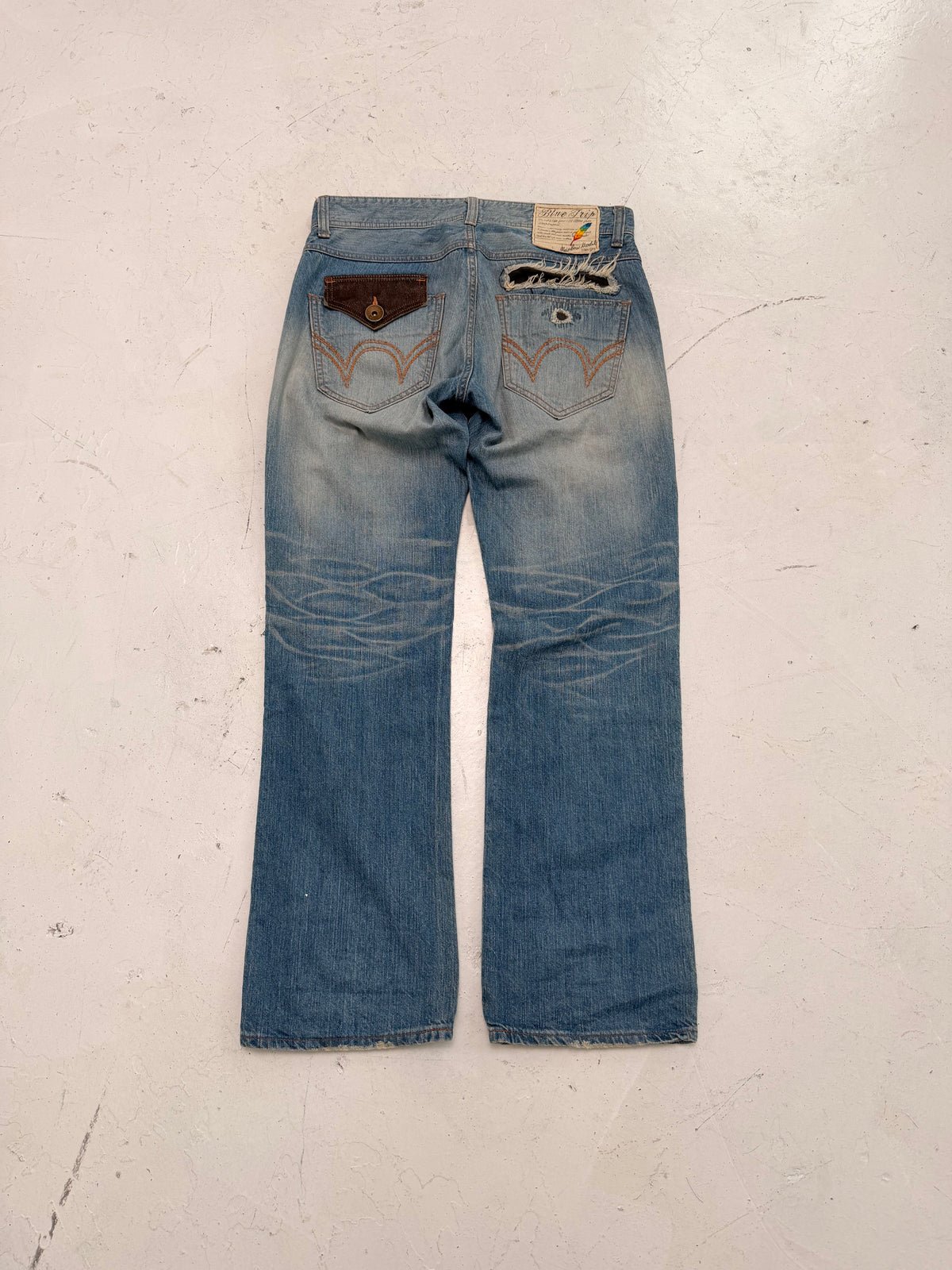 '00s Edwin Japanese Bootcut Jeans (34 x 32)