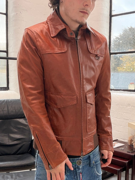 '00s Takeo Kikuchi Goat Skin Leather (S)