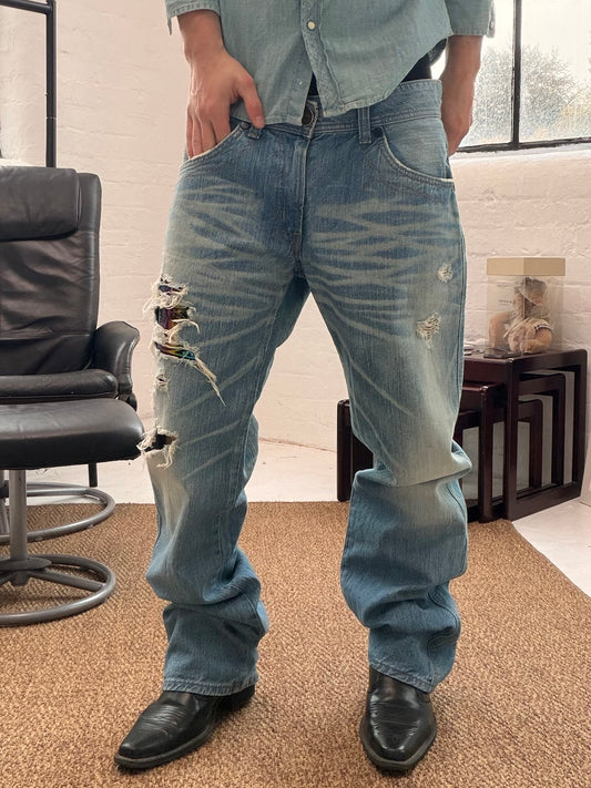 '00s Edwin Japanese Bootcut Jeans (34 x 32)