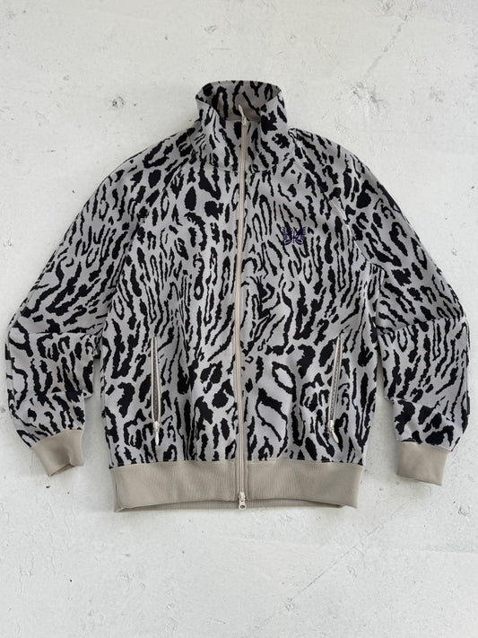 '20 Needles USA Exclusive Zebra Print Poly Track Jacket (S/M)