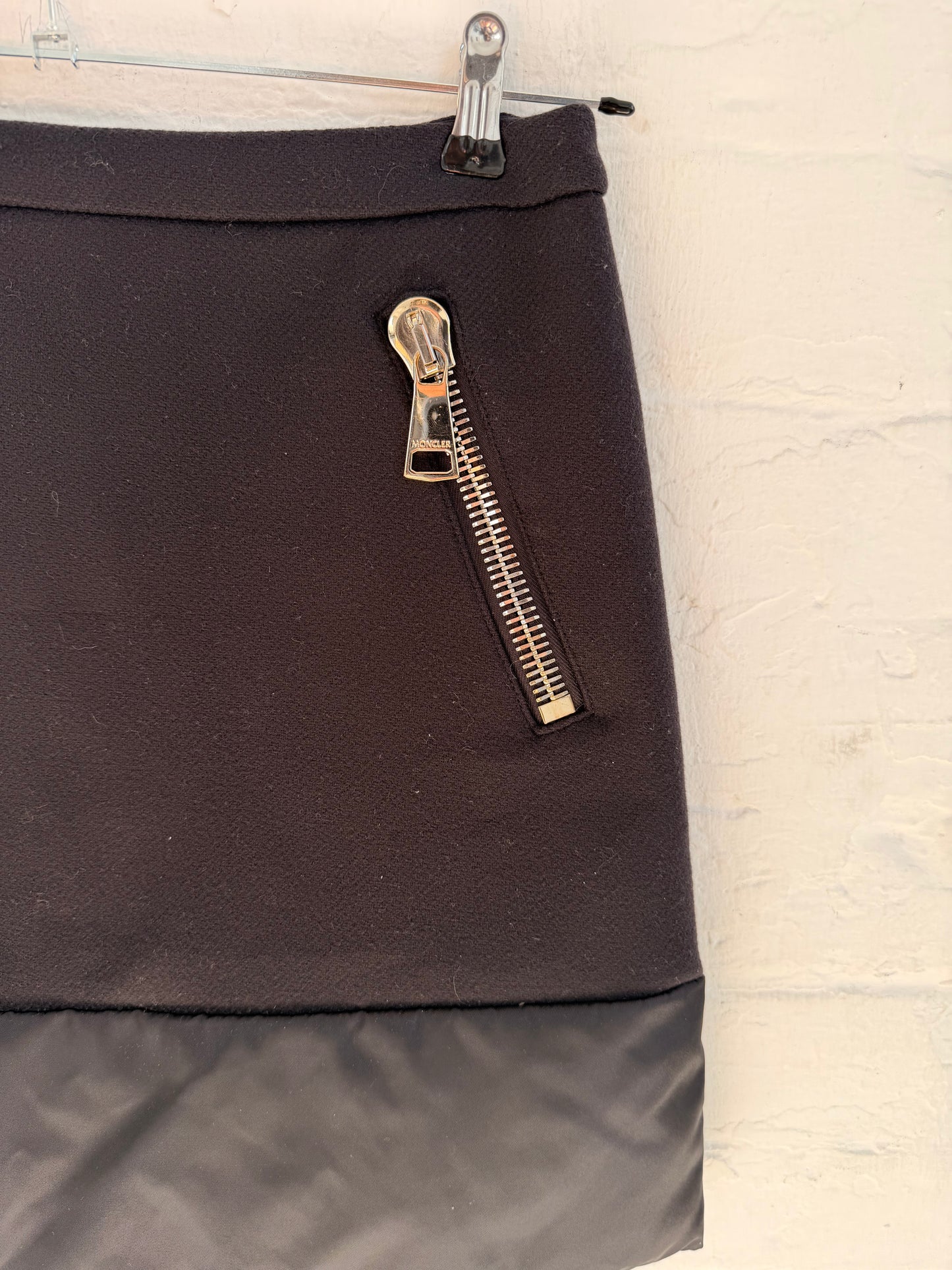 Moncler Wool Mini Skirt (10/M)