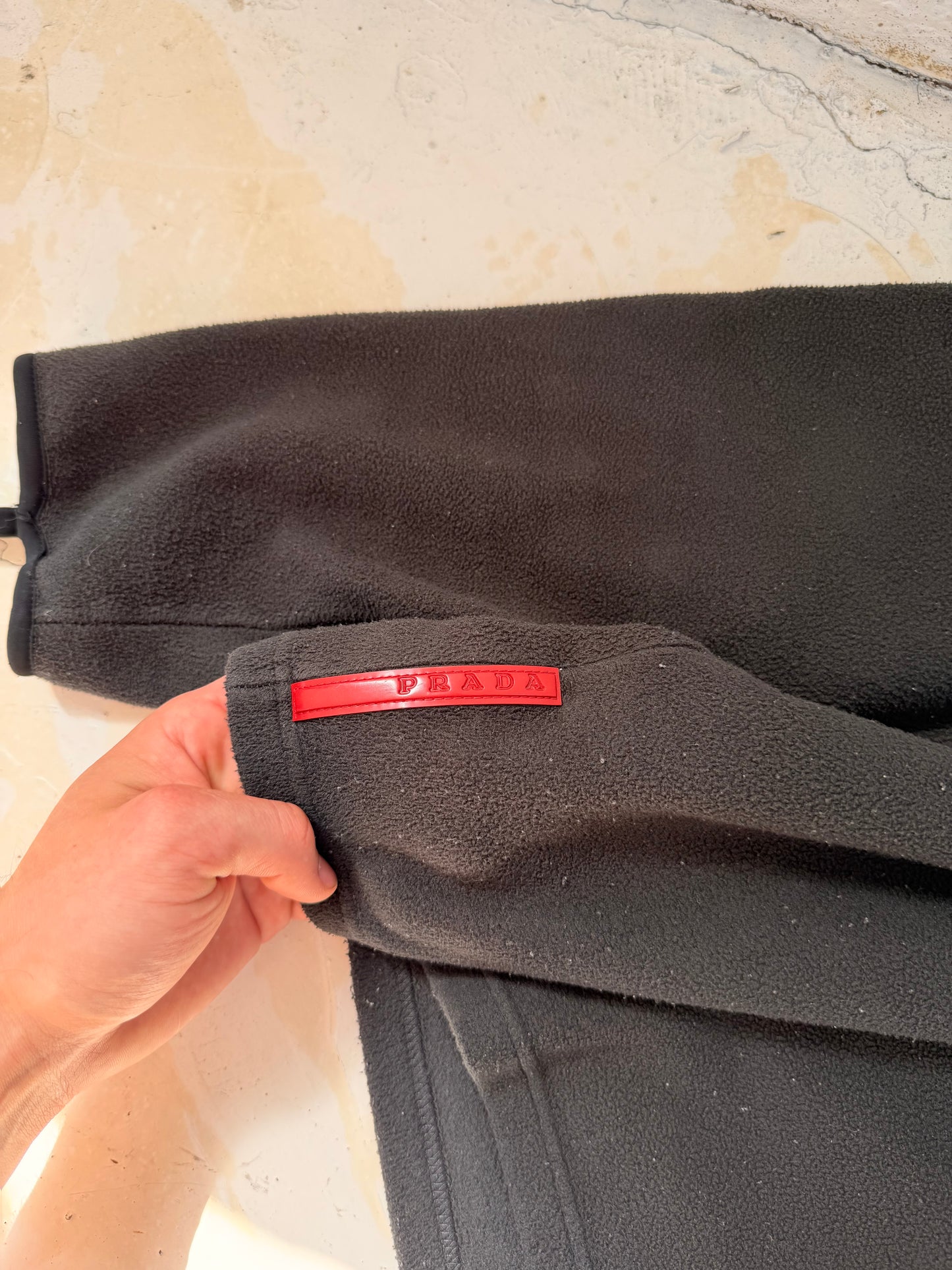 '00s Prada Sport Ninja Hood Fleece  (M/L)