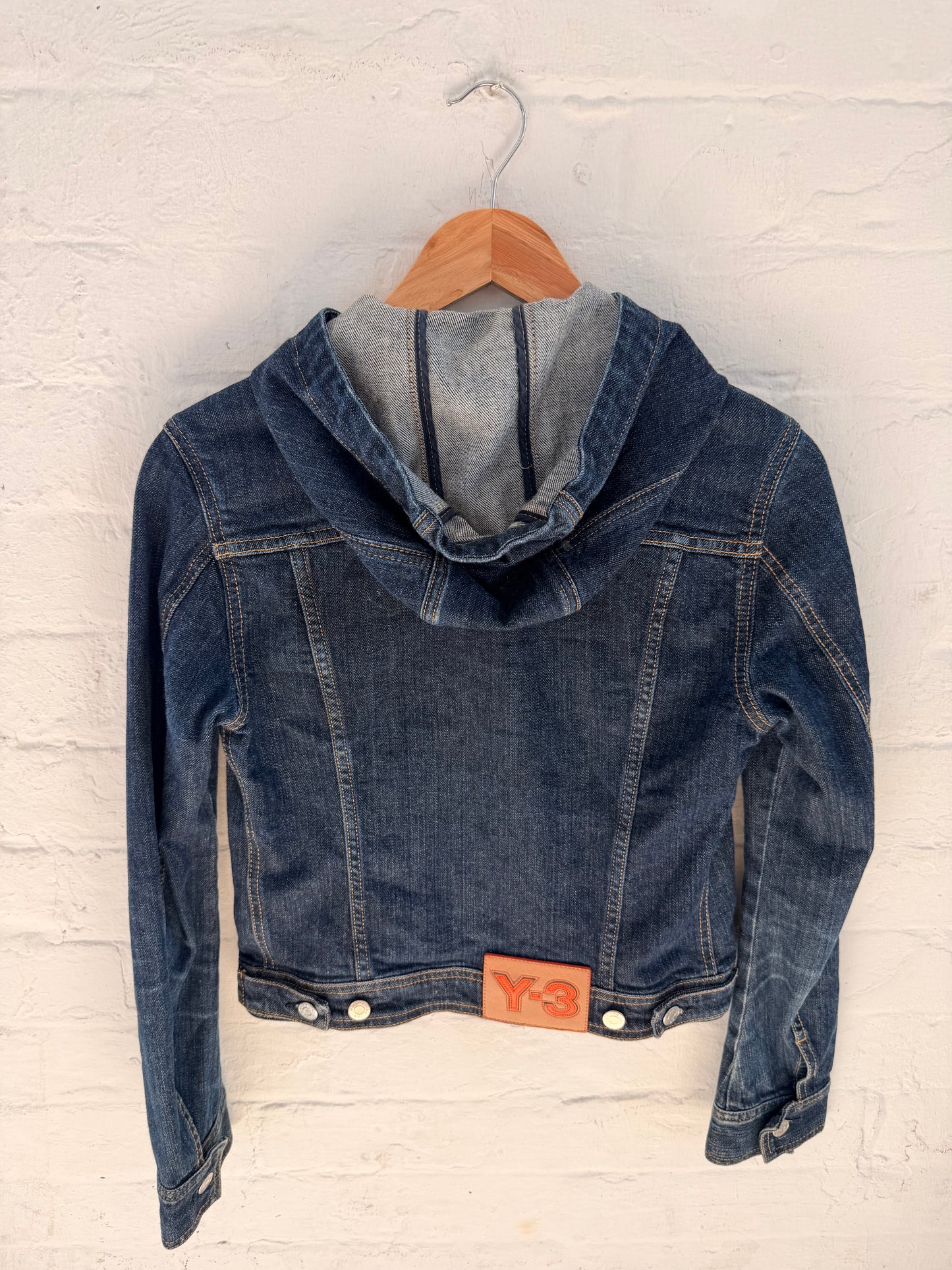 '05 Y3 Yohji X Adidas Cropped Denim Jacket (8/S)