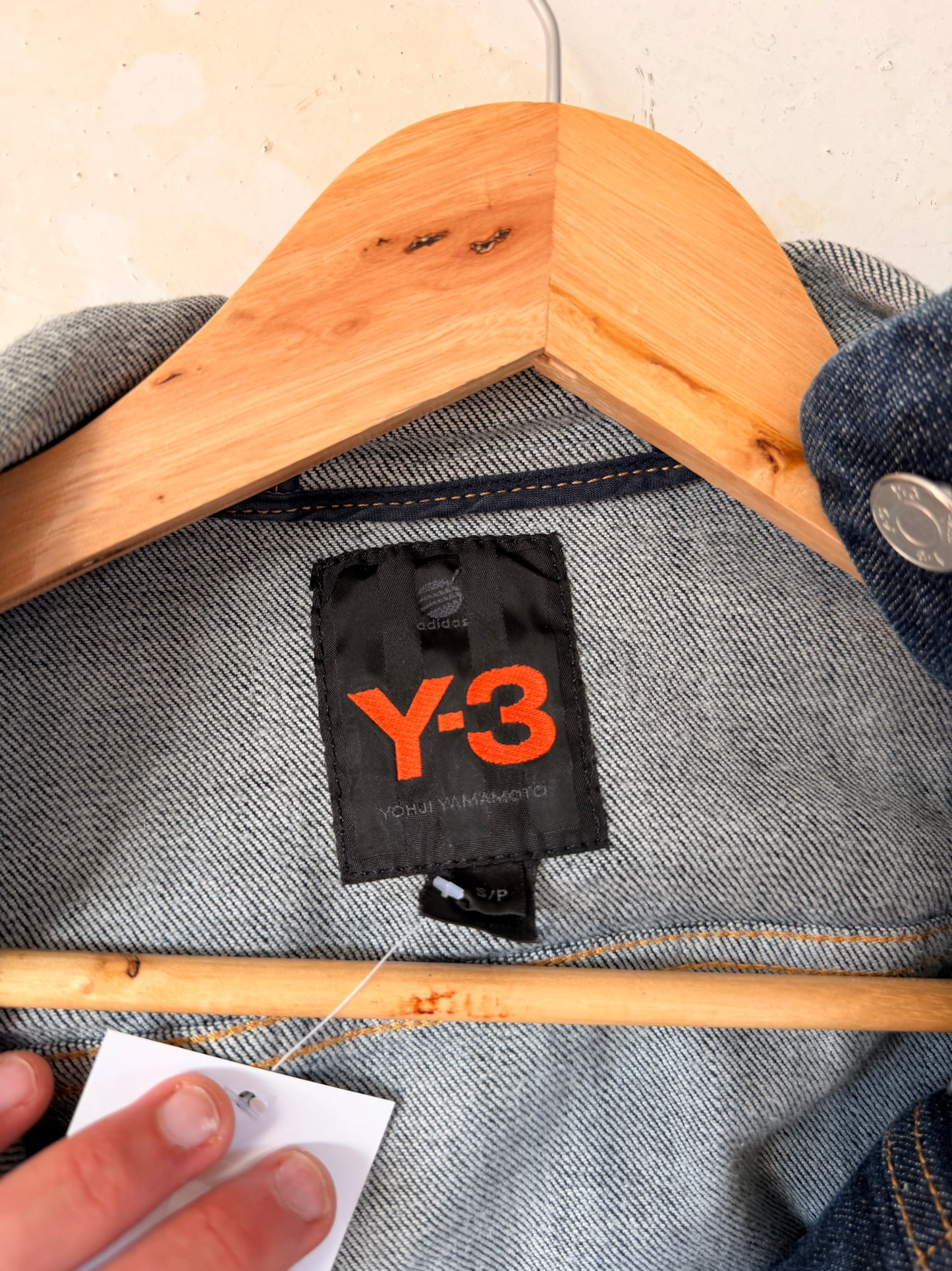 '05 Y3 Yohji X Adidas Cropped Denim Jacket (8/S)