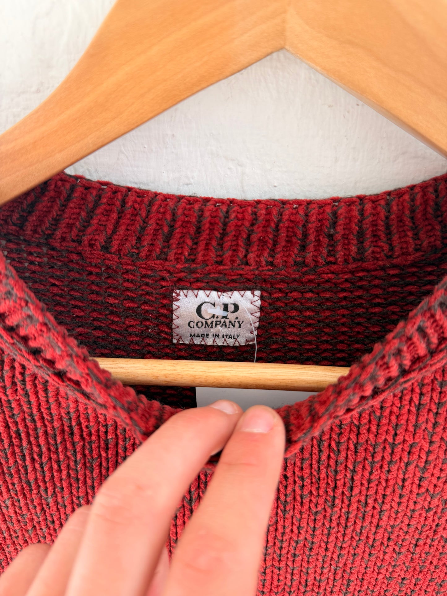 '98 C.P Company Wool Bage Knit (S)