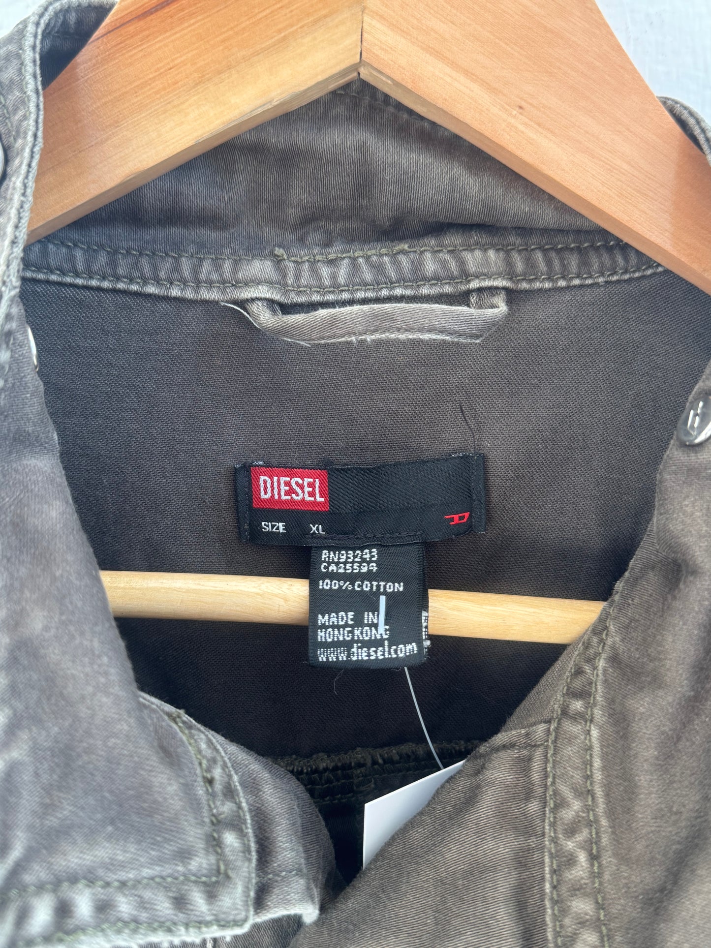 '00s Diesel Military Style Corset Jacket  (10/M)