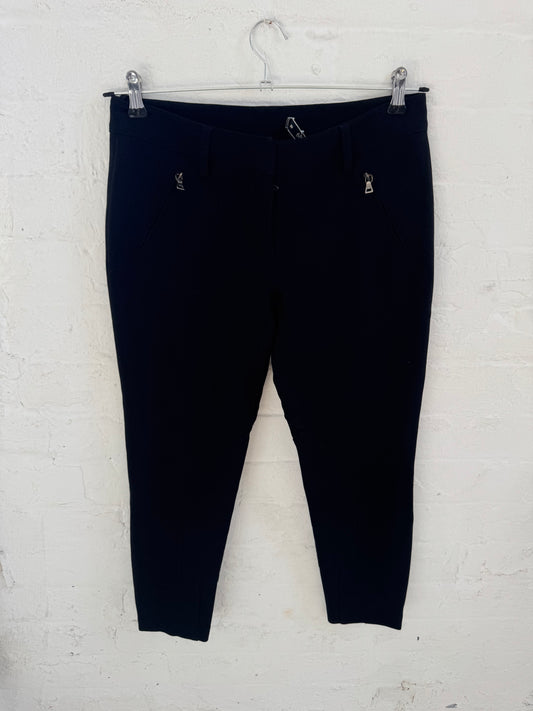 '10s Prada Wool Jodphur Capri Pants (8/S)