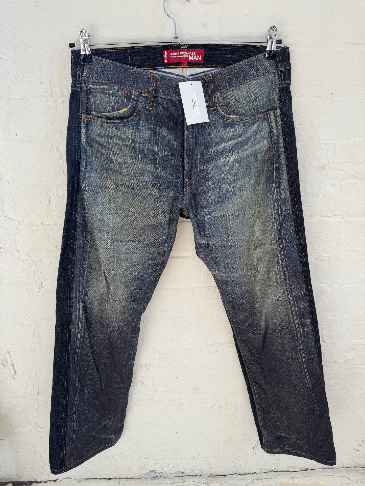 '09 Levis X Junya Watanabe Digital Printed Raw Denim Jeans (32)