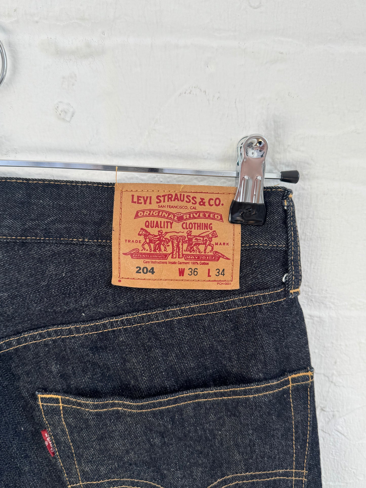 '09 Levis X Junya Watanabe Digital Printed Raw Denim Jeans (32)