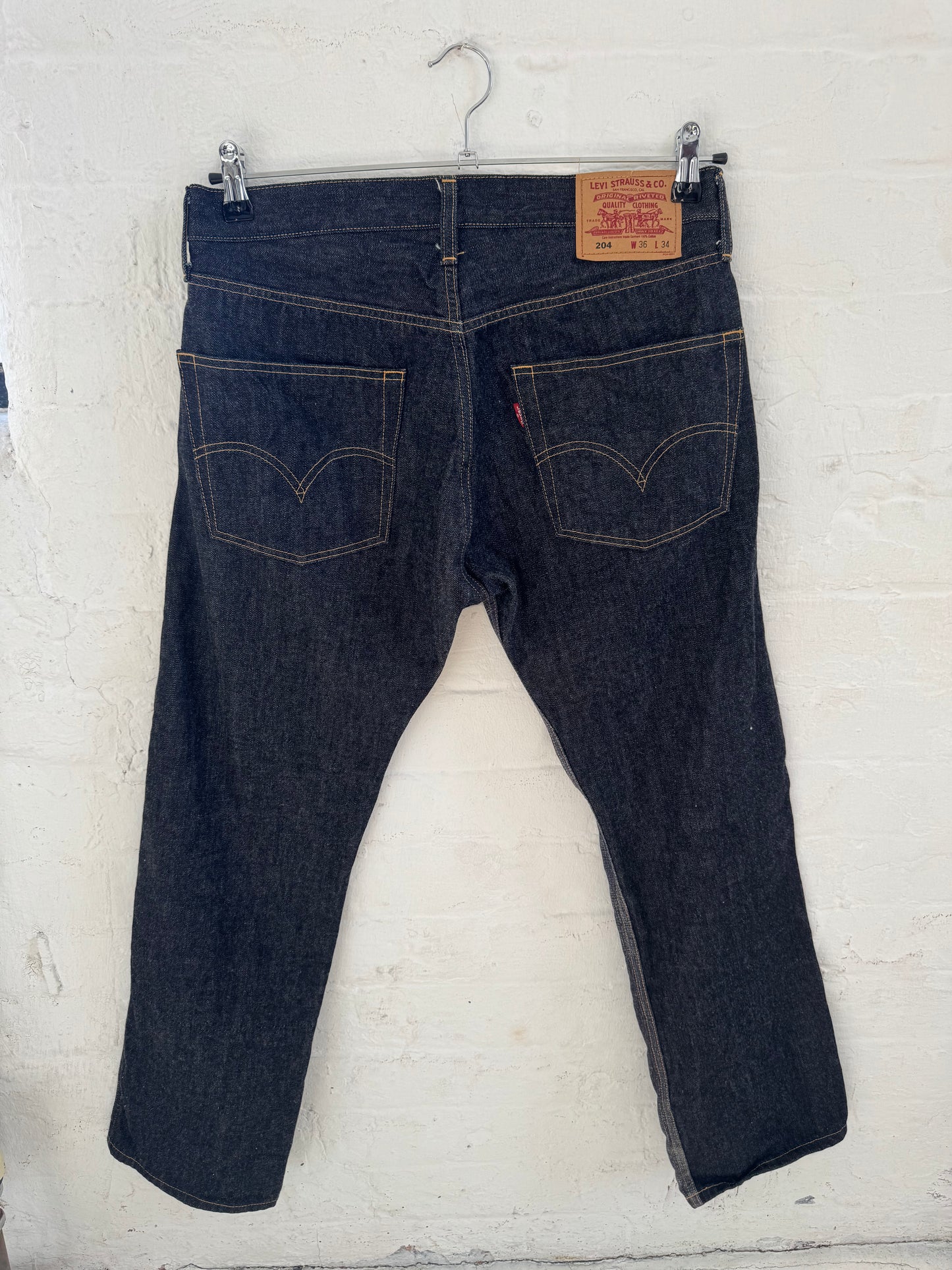 '09 Levis X Junya Watanabe Digital Printed Raw Denim Jeans (32)