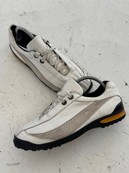 '00s Emporio Armani Leather Technical Sneaker (UK9)