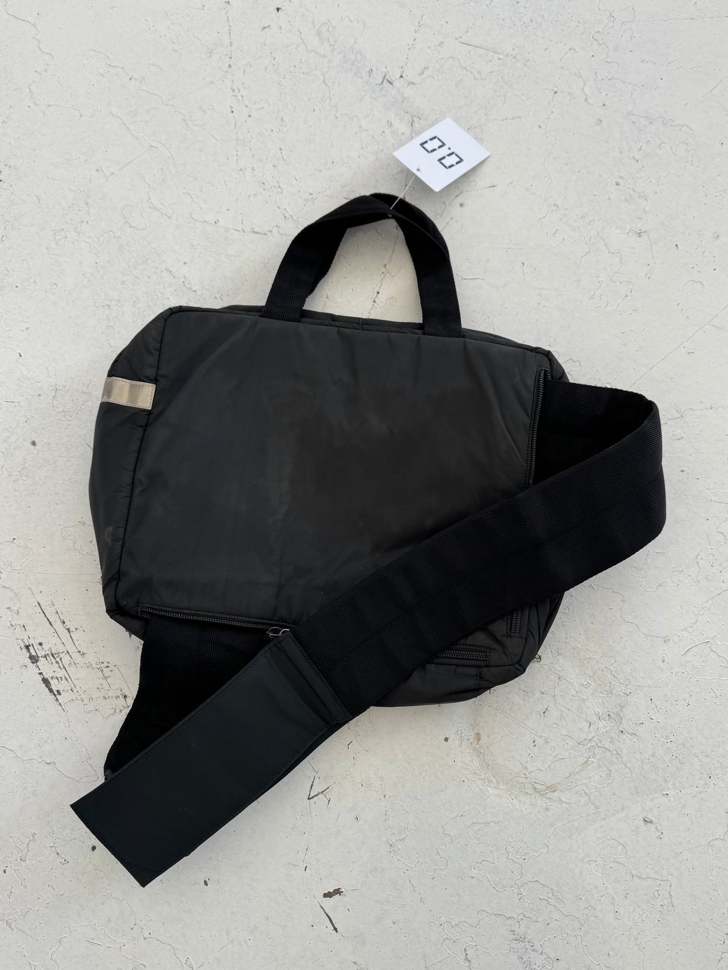 '99 Prada Sport Translucent Panel Convertible Sling Bag