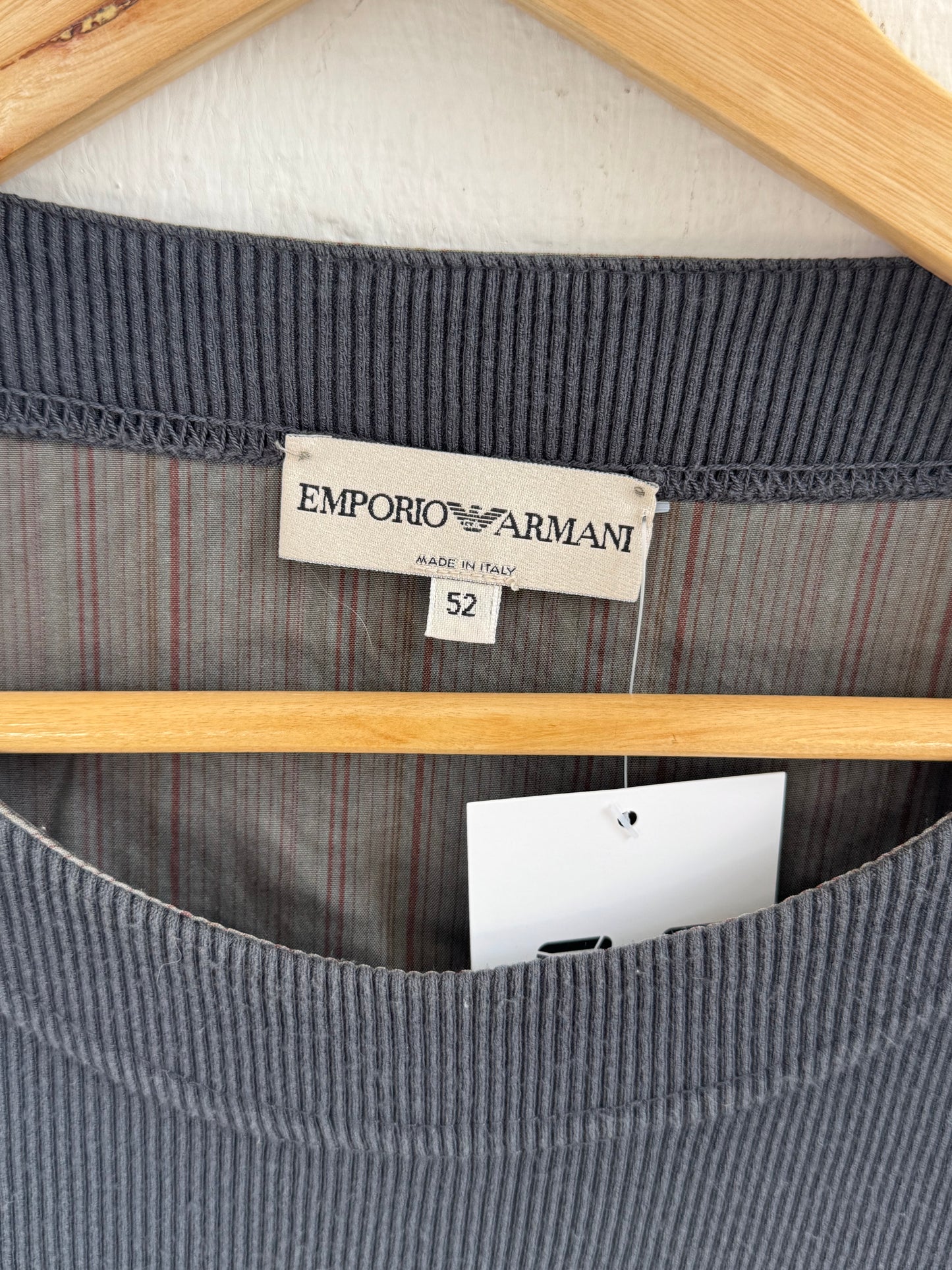 '00s Emporio Armani Ribbed Sweater (M/L)