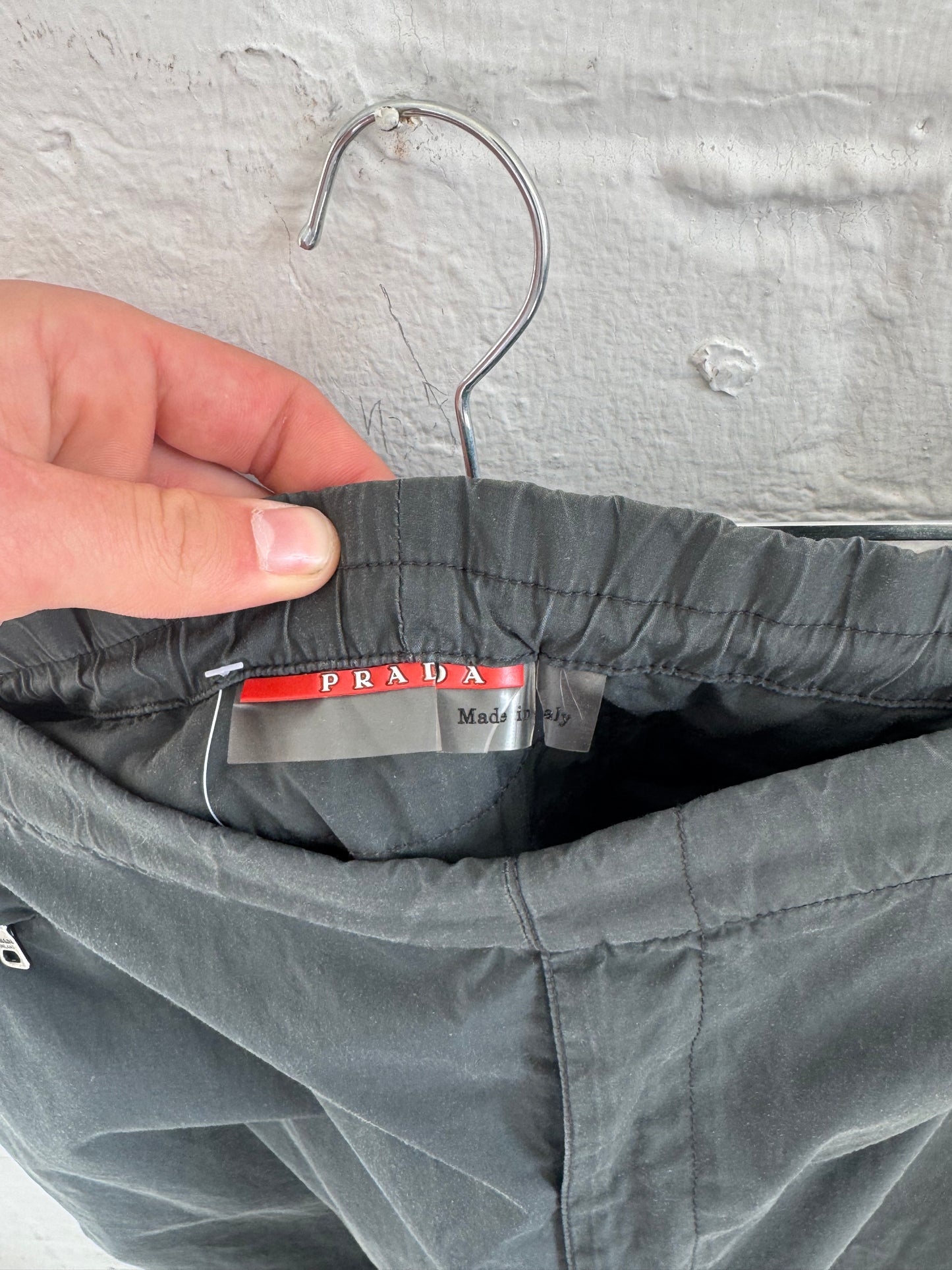 '99 Prada Sport Convertible Zip Pocket Technical Pants (34)