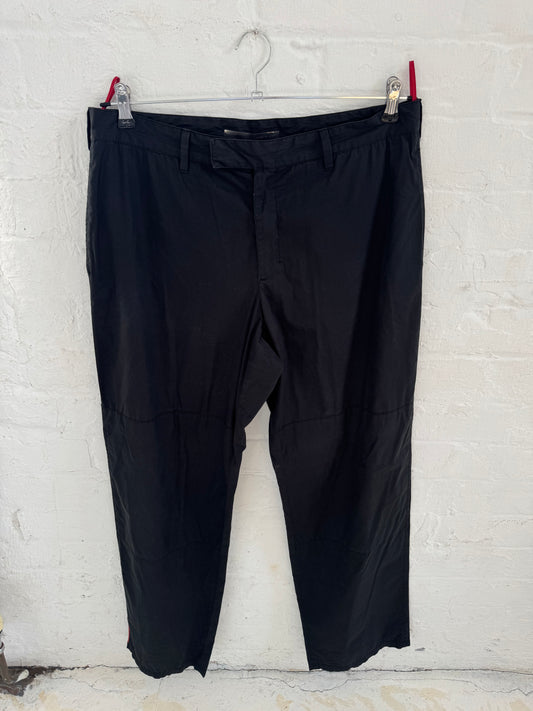 '00s Prada Sport Panneled Nylon Tech Pant (33)