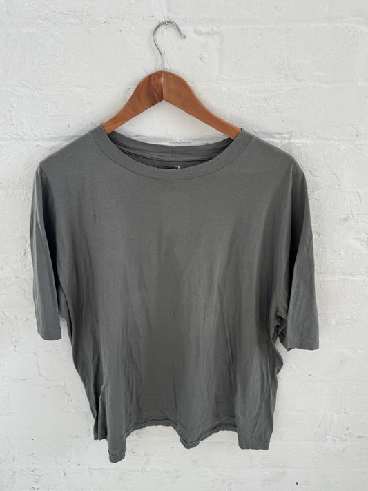 '80s Bonneville Cropped Washed T-Shirt (L/XL)