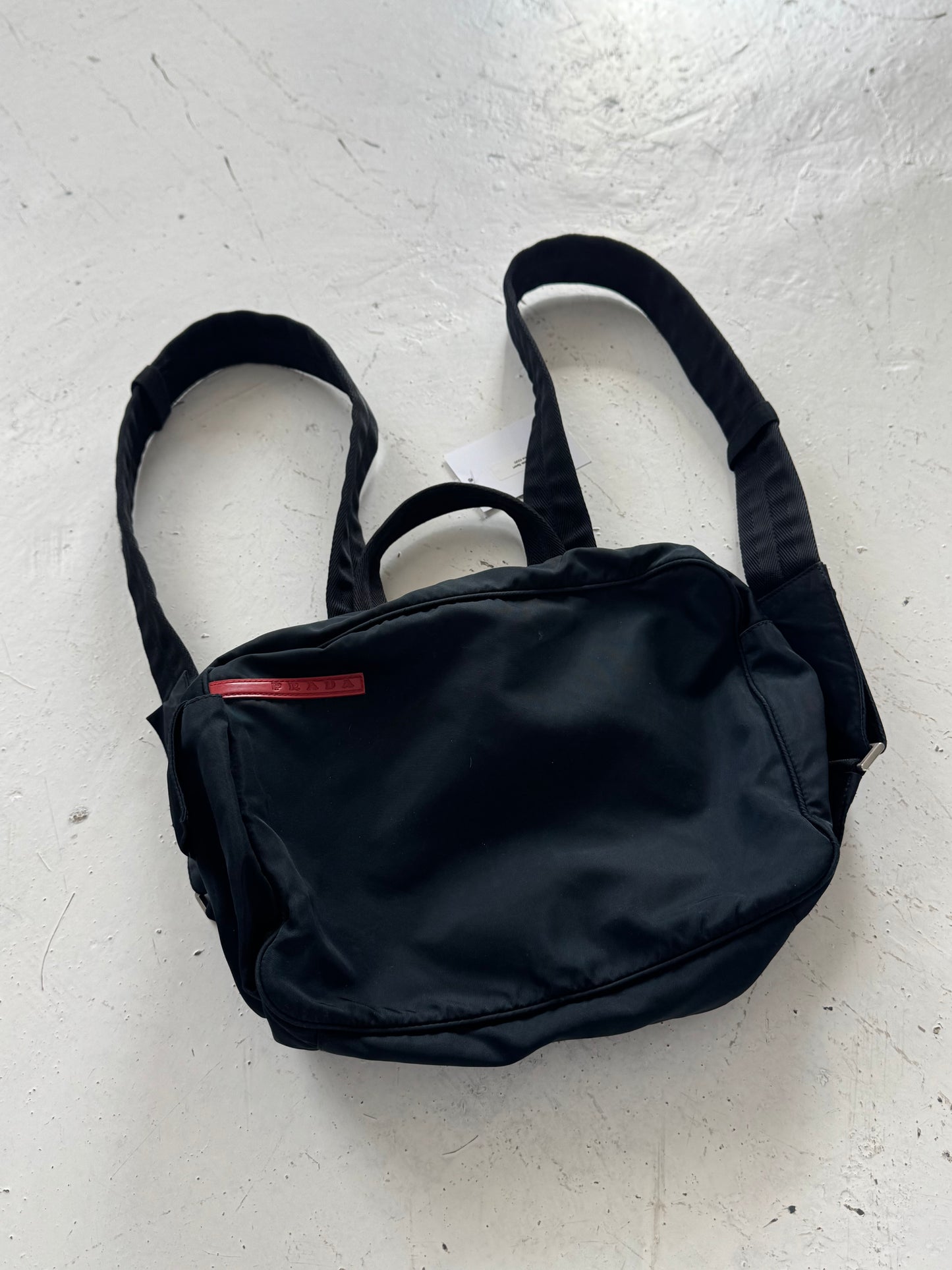 '00s Prada Sport Convertible Chest Rig Backpack (OS)