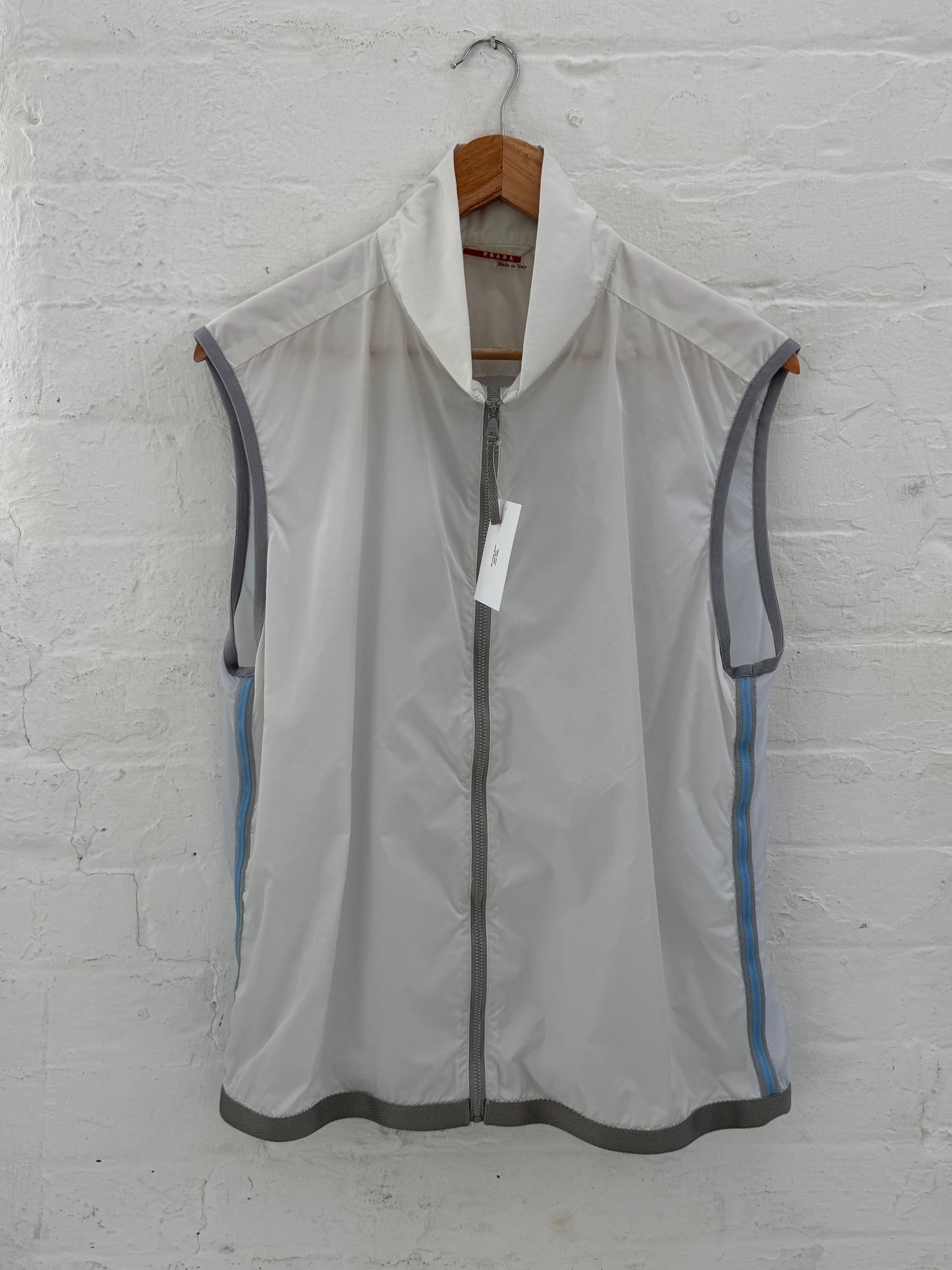 '00 Prada Sport Gel Seam Translucent Vest (M/L)