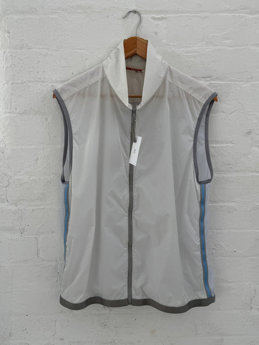 '00 Prada Sport Gel Seam Translucent Vest (M/L)