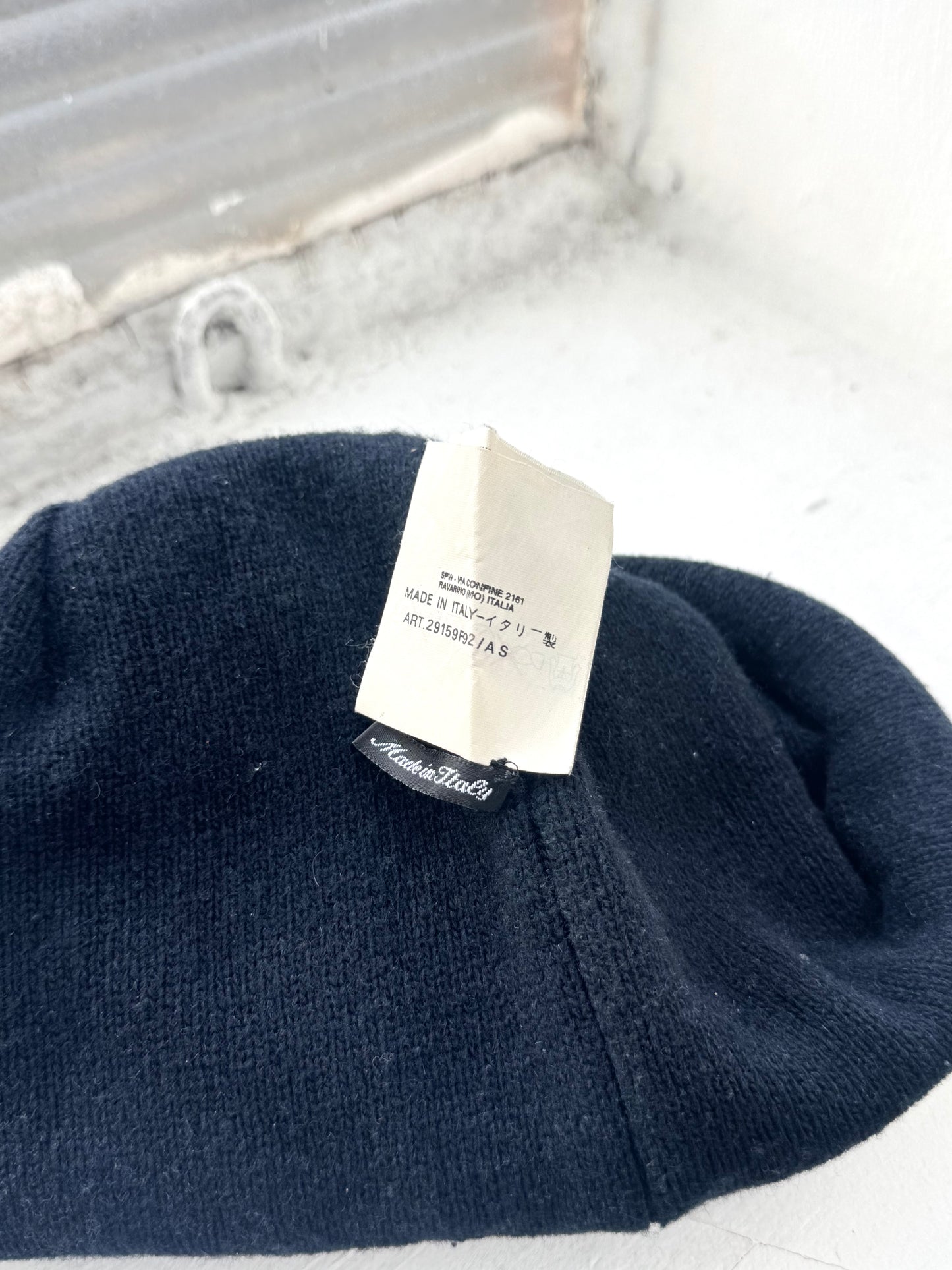 '98 Stone Island Wool Spellout Beanie
