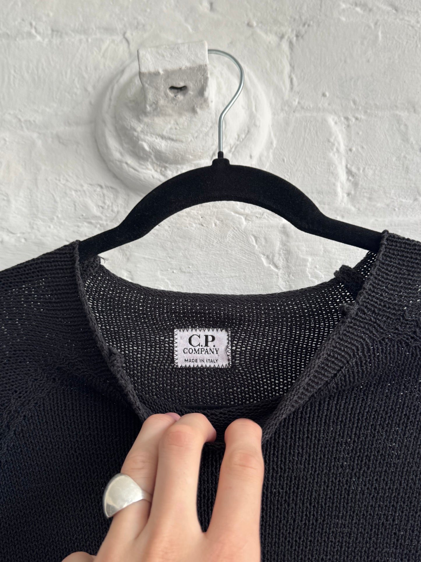 '05 CP Company Fine Mesh Long Sleeve Crewneck (L)