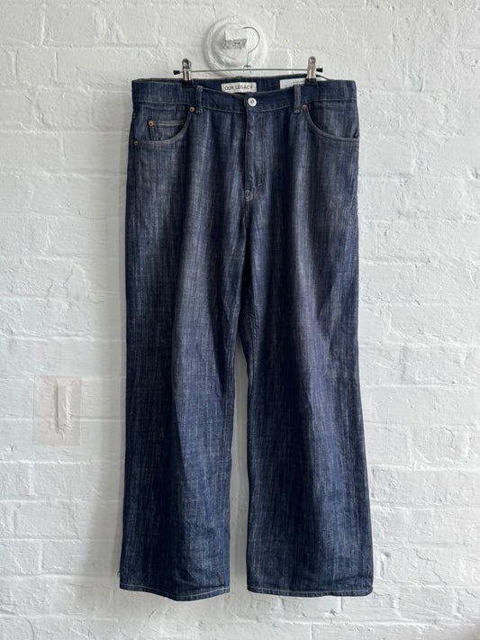 Our Legacy Vast Cut Raw Denim Jeans (34)