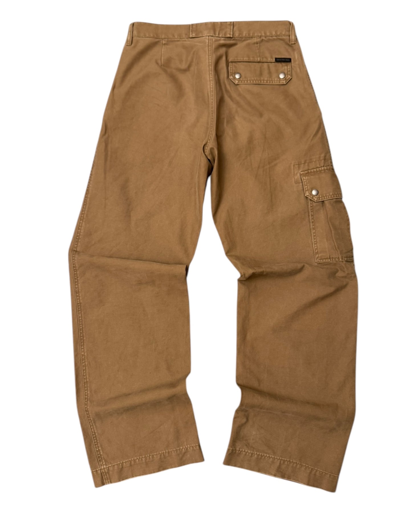 90s Calvin Klein Jeans Multi-Pocket Baggy Cargo Twill Pants (32)
