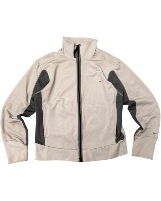 '01 Nike Morse Code Panelled Overlock Stitched Technical Zipup (M/L)
