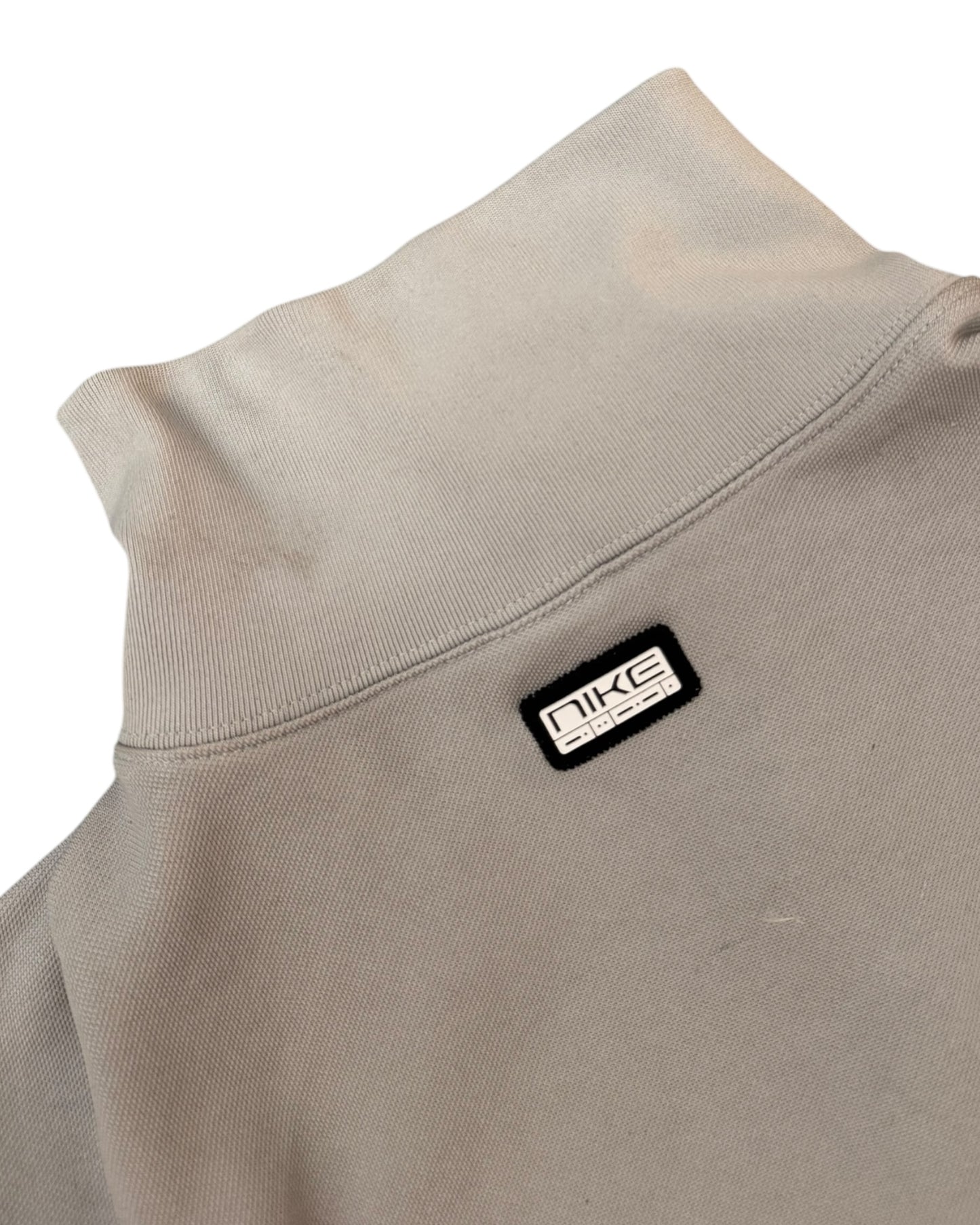 '01 Nike Morse Code Panelled Overlock Stitched Technical Zipup (M/L)