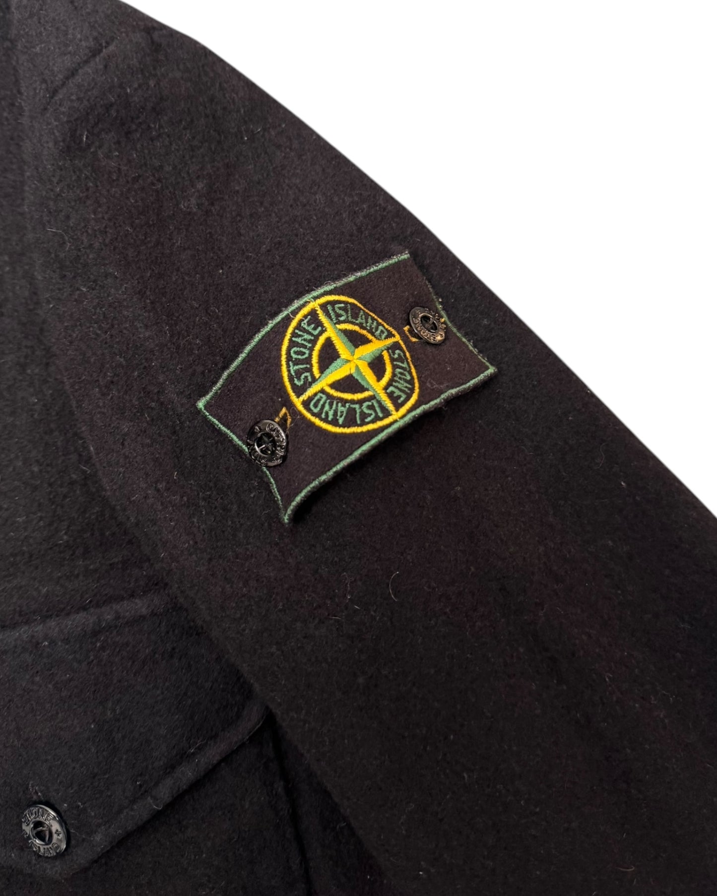 '96 Stone Island Wool Overshirt Jacket (L)